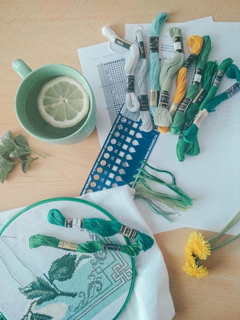 zestawy i kursy haftu